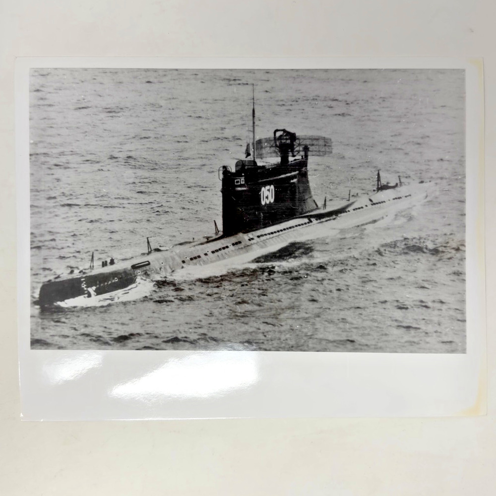 U.S. Navy Naval Photographic Center 1146149 Soviet W-Class Submarine Photo
